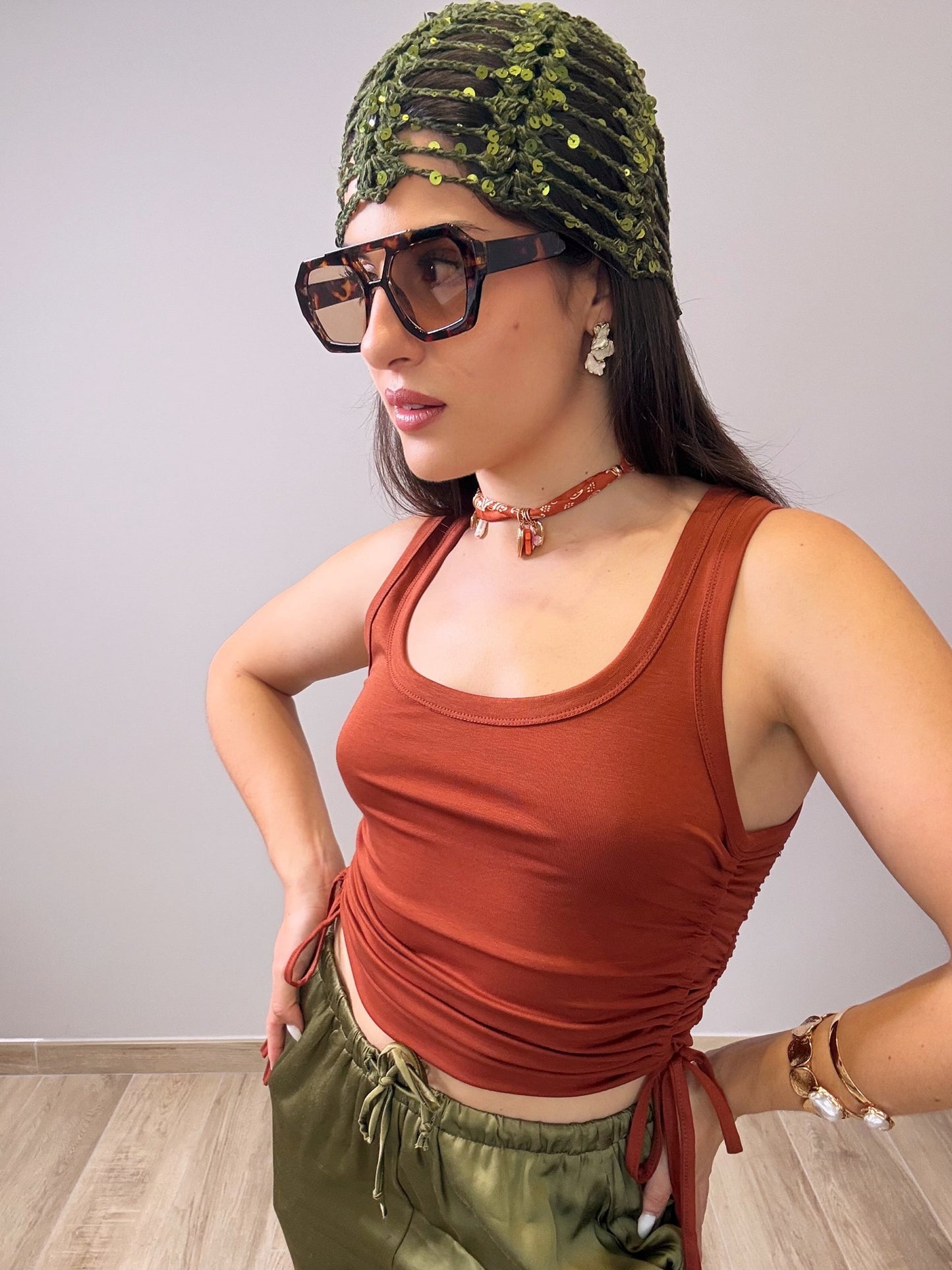 Top BASIC arricciato