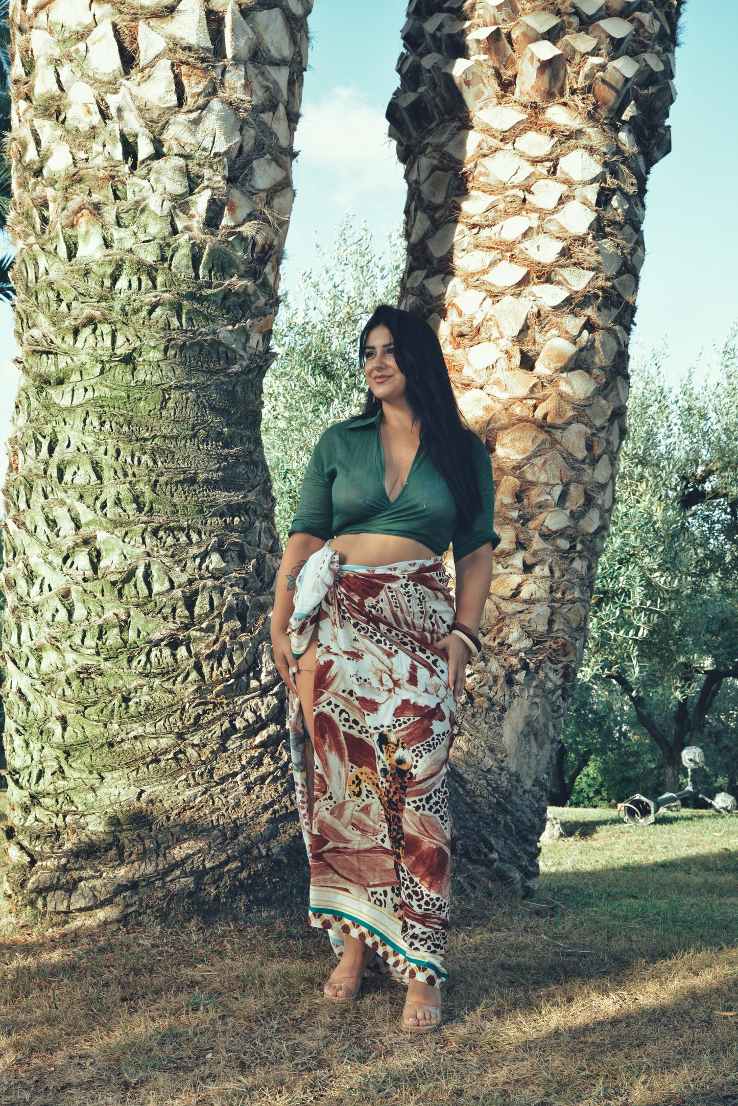 Camicia Crop by Lumina