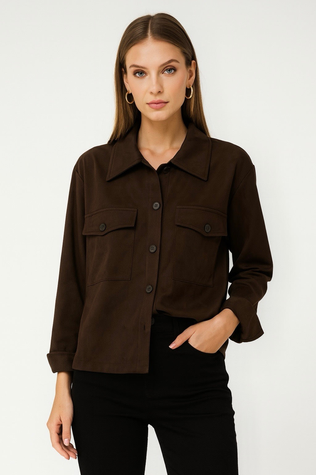 Giacca Velvet Brown