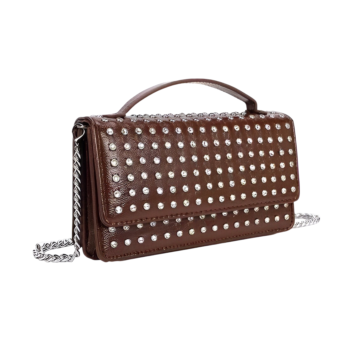 Borsa Crystal Brown