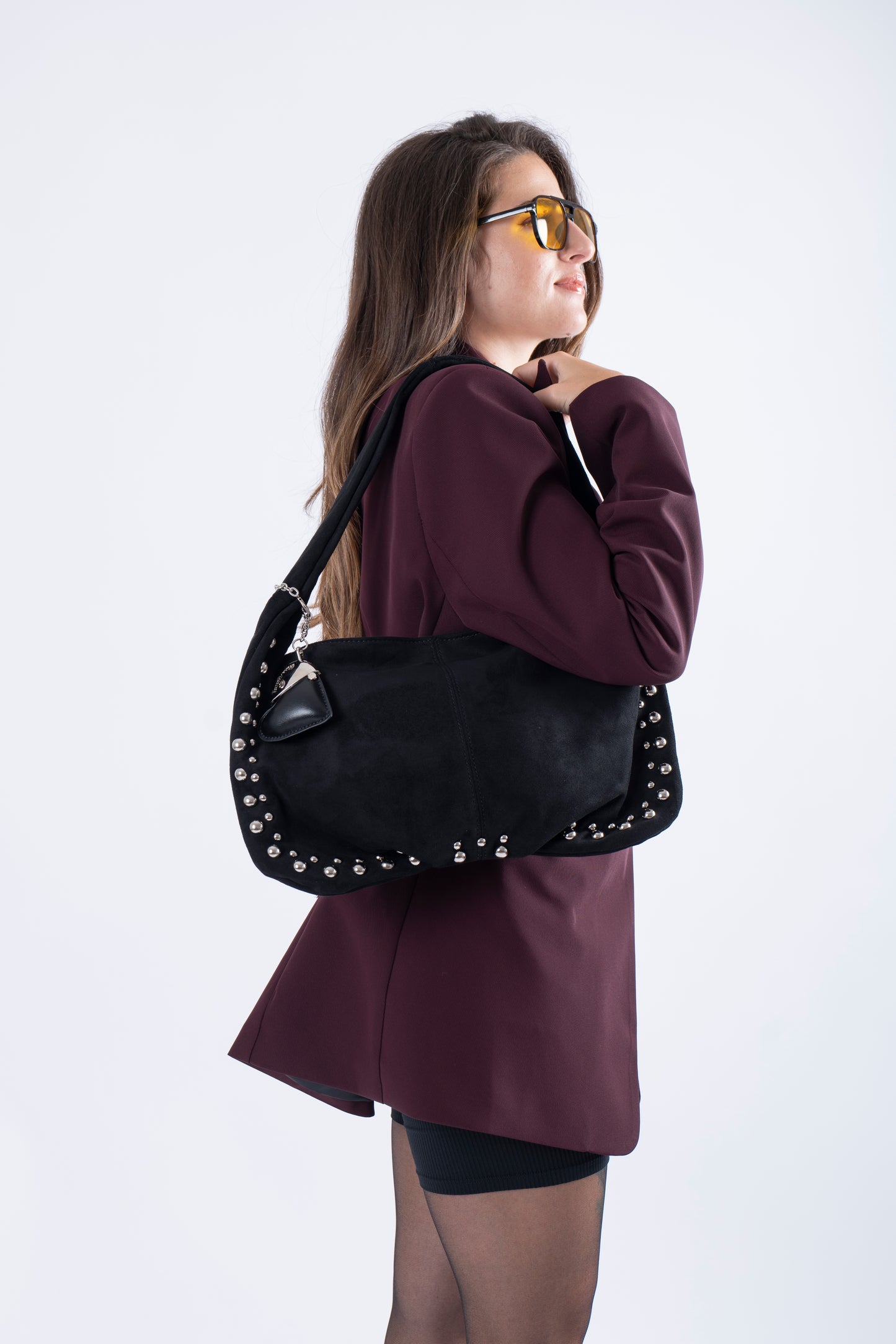 Borsa Velvet Black