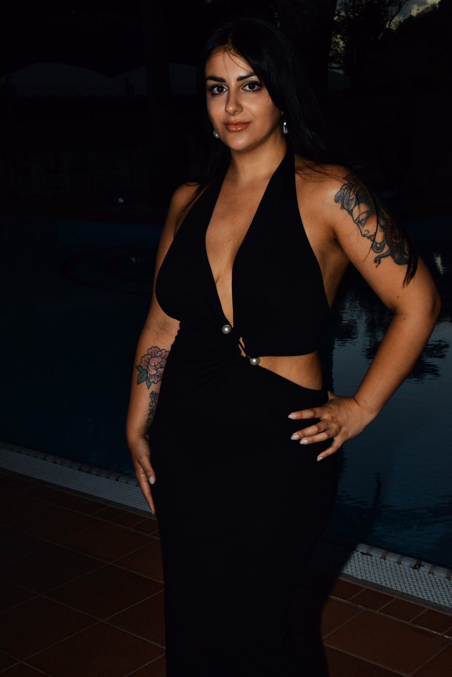 Abito Halter by Lumina