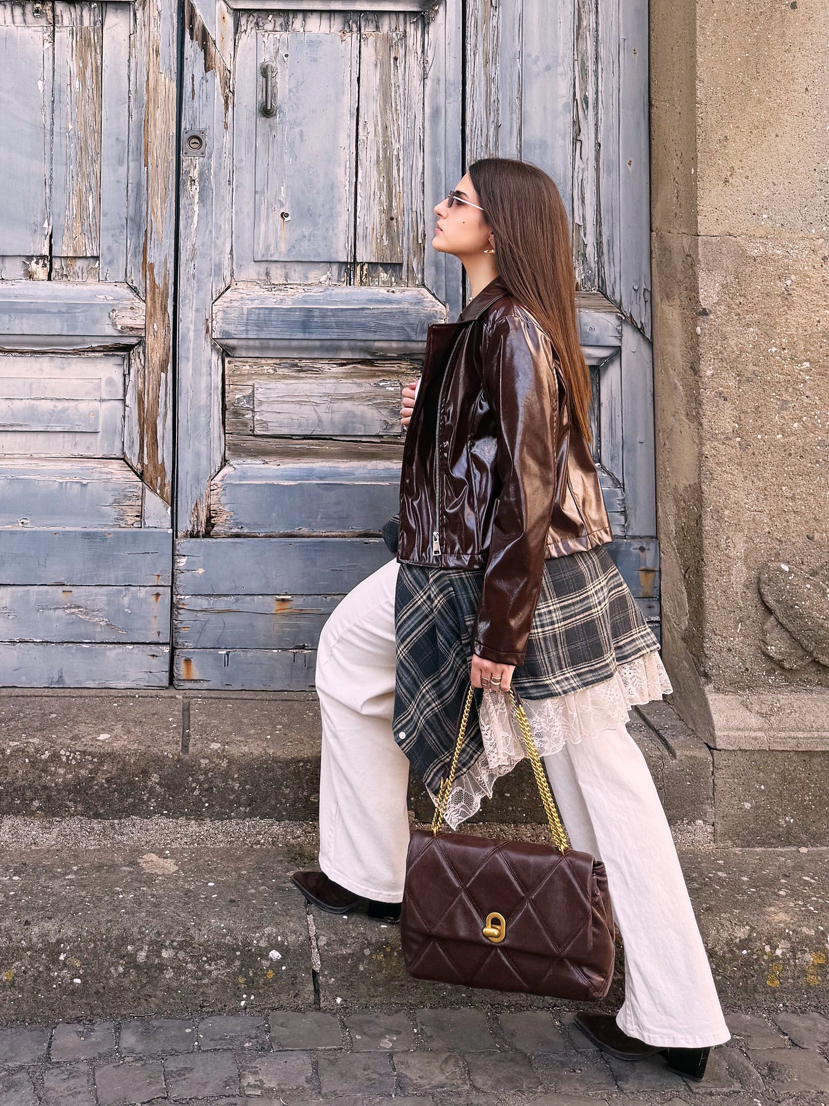Camicia Check Pizzo