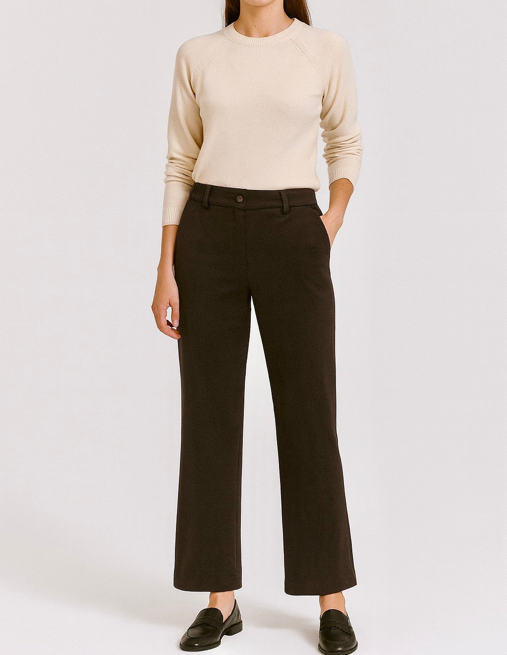 Pantalone Velvet Brown