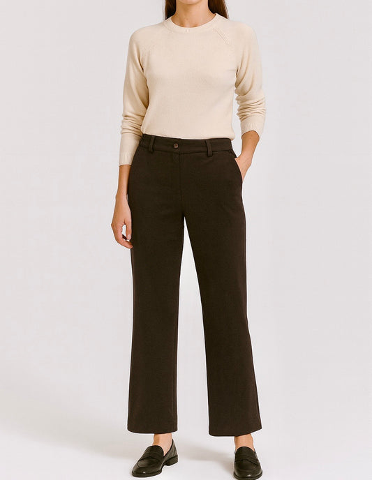 Pantalone Velvet Brown