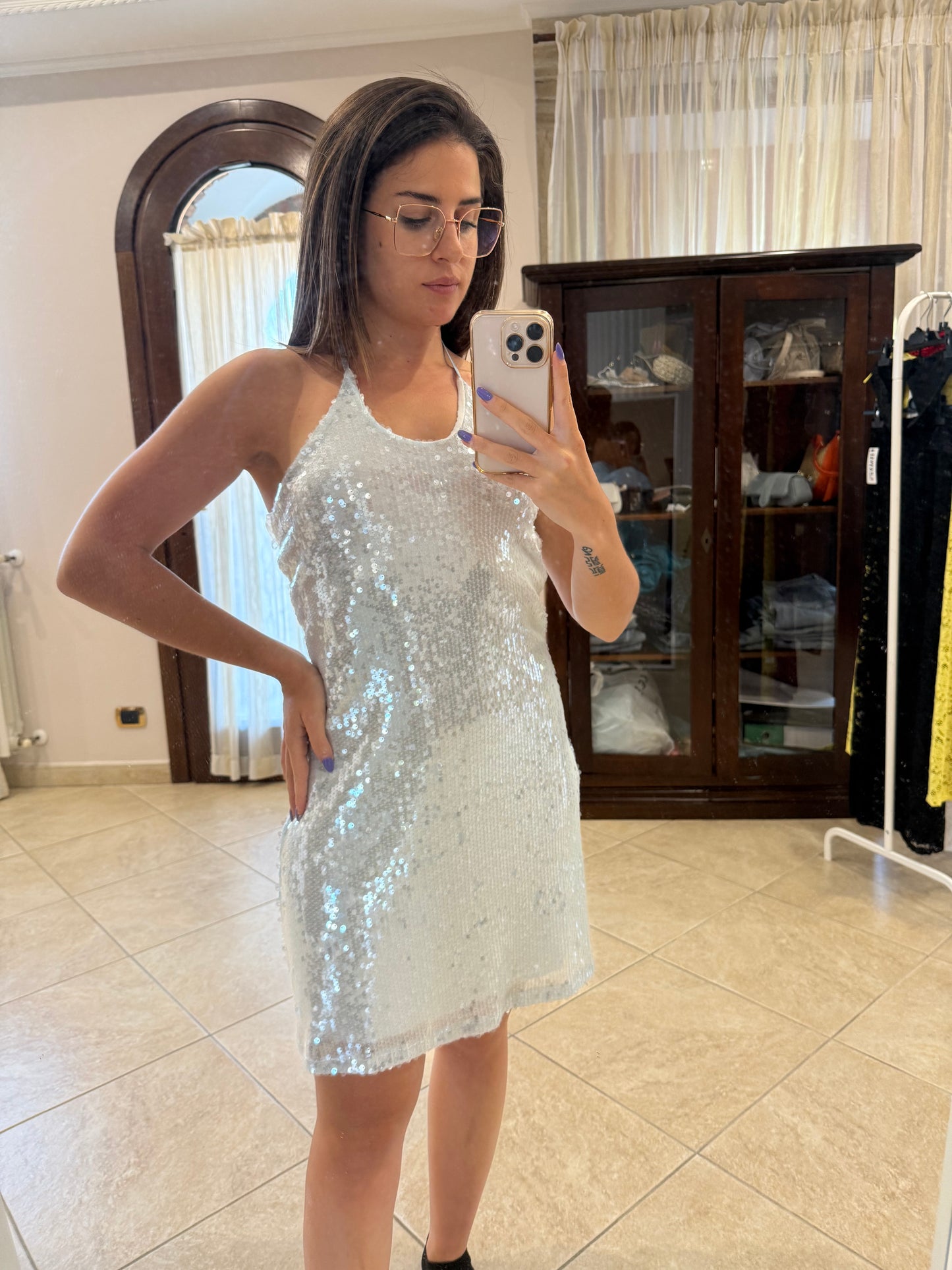 Vestito Paillettes Tiffany