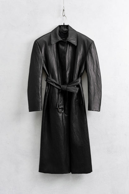 Trench Ecopelle Noir LUMINA