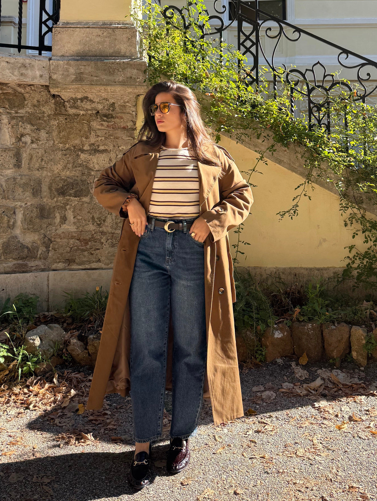 Trench lungo Camel