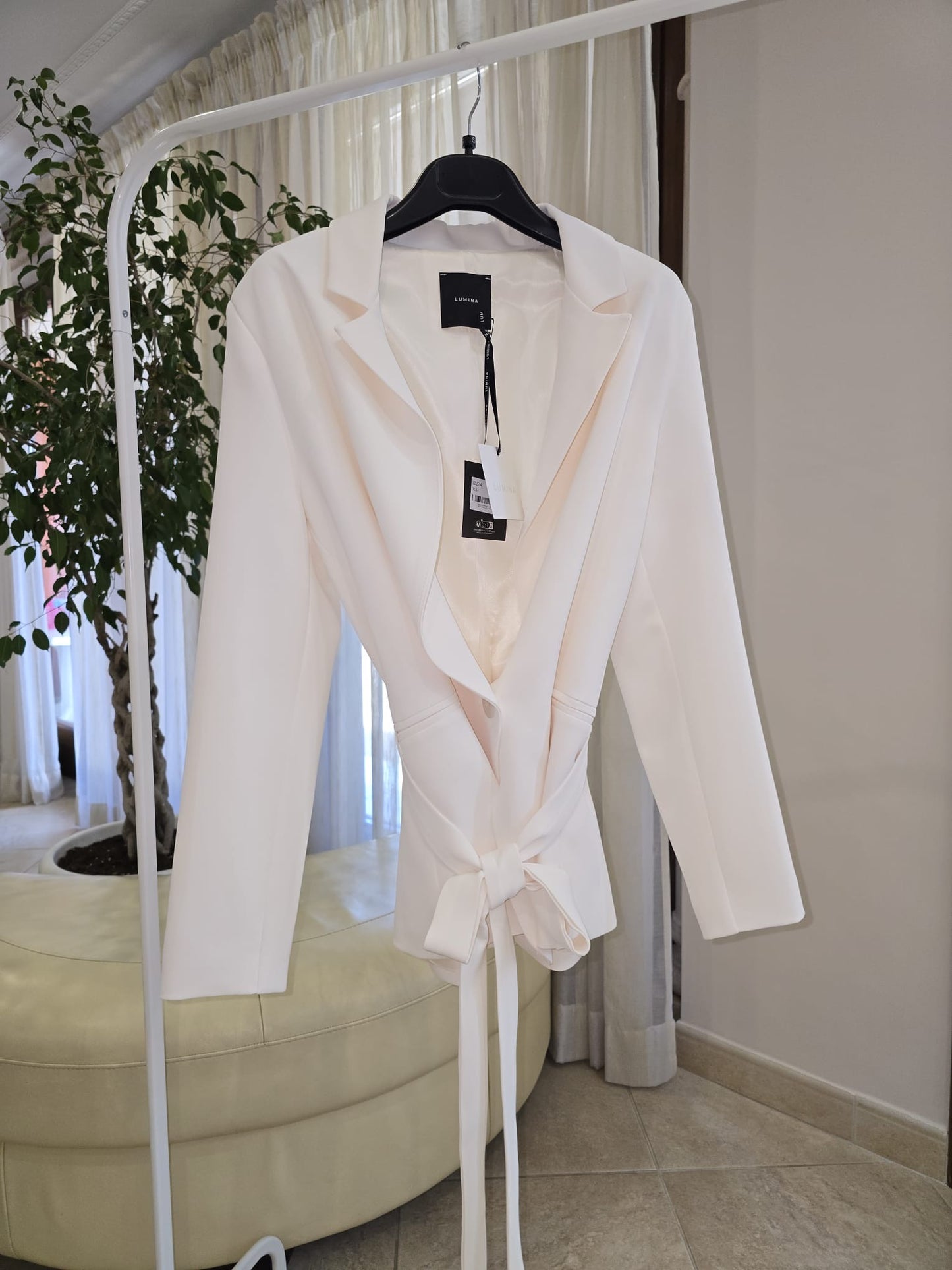 Blazer White by Lumina