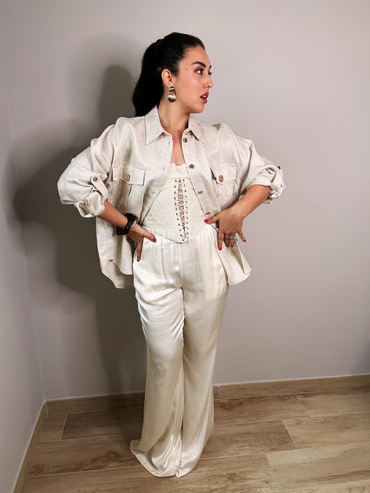 Pantalone Satin