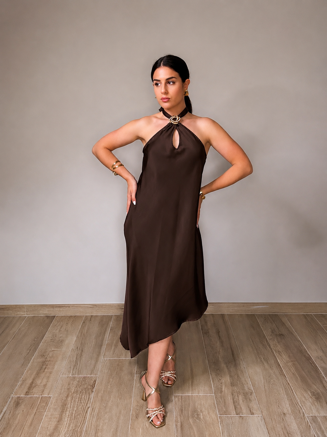 Abito Etherea Satin