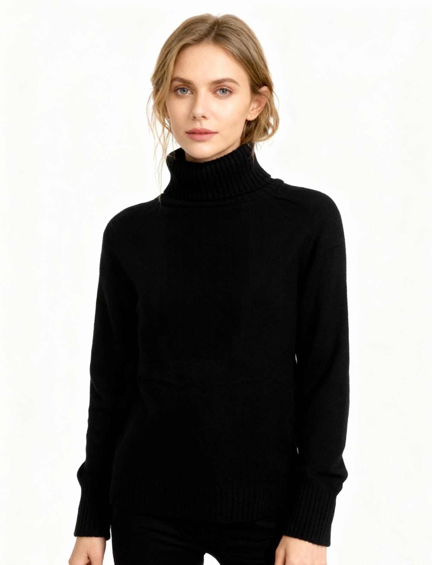 Maglione Basic Collo Alto