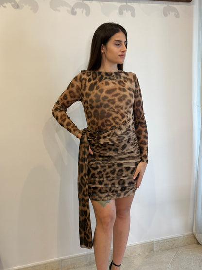 Dress Leo Brown by Lumina
