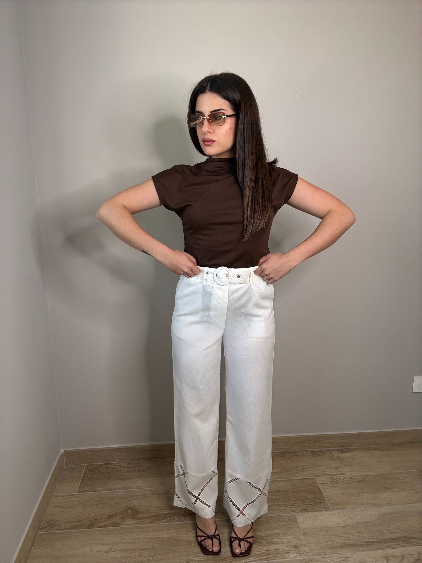 Pantalone Simil Lino