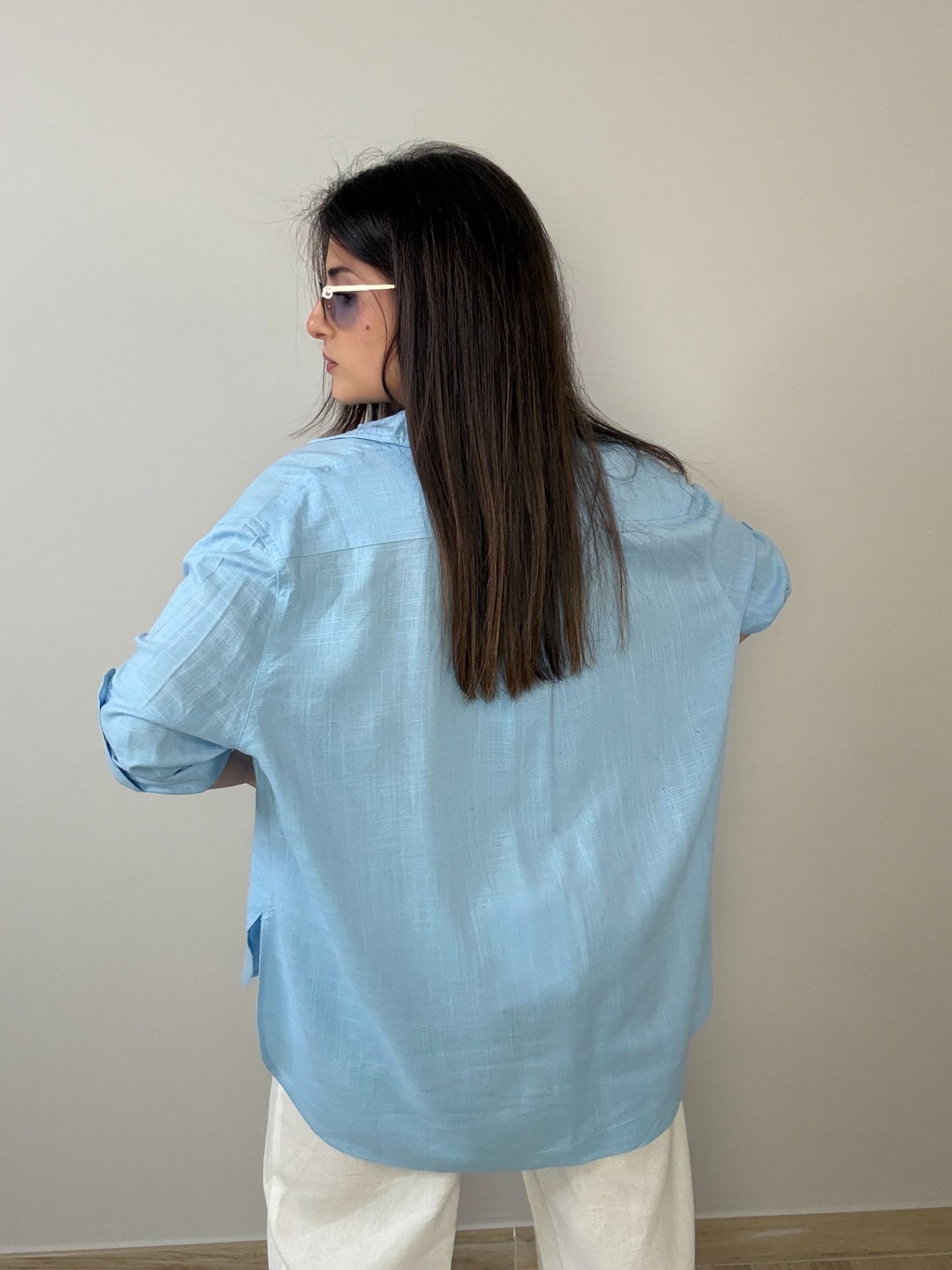 Camicia Basic Lino
