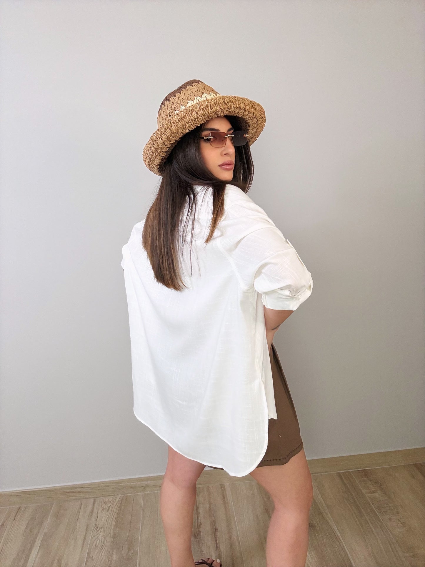 Camicia Basic Lino