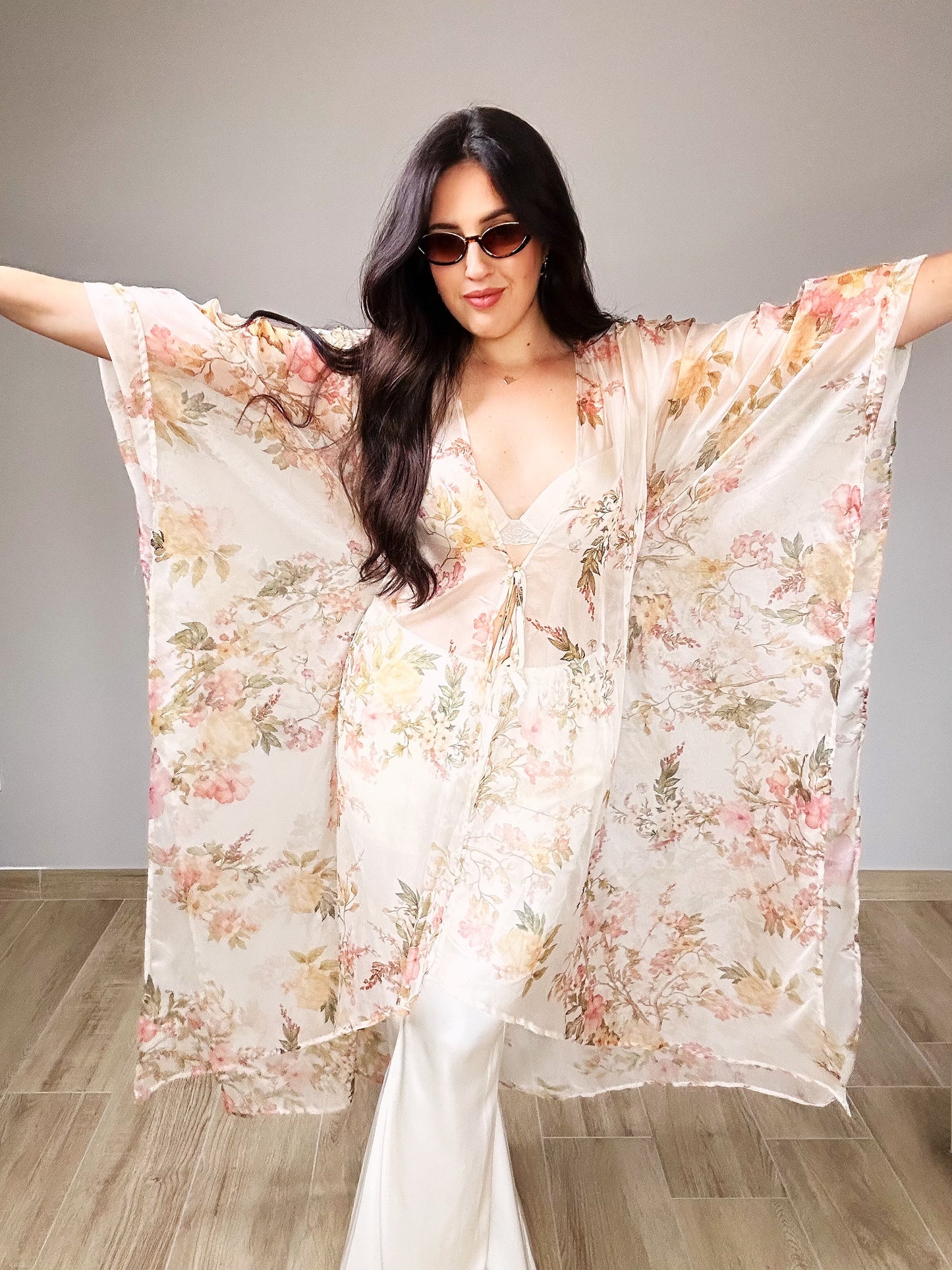 Kimono Riviera Flower