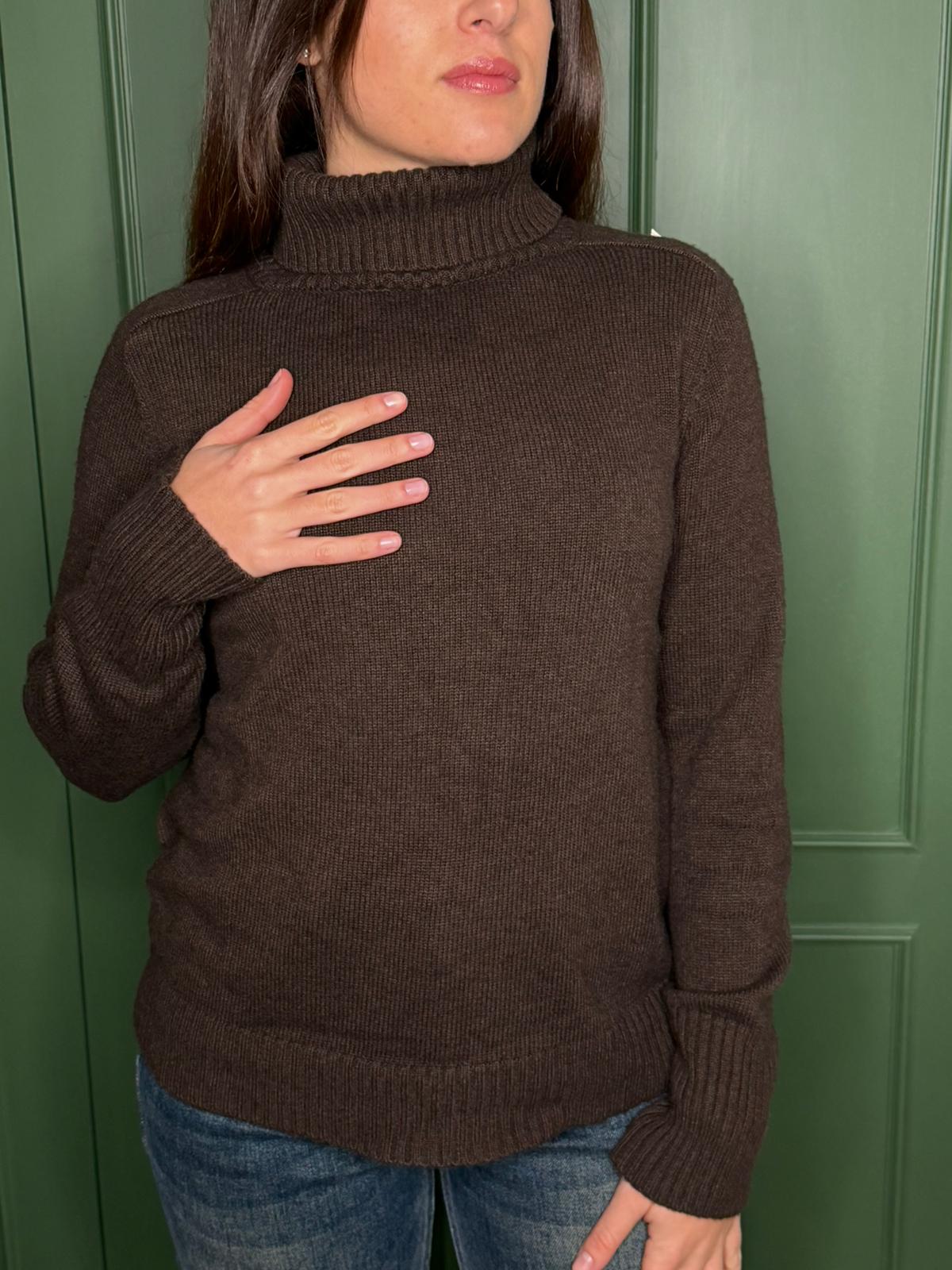 Maglione Basic Collo Alto